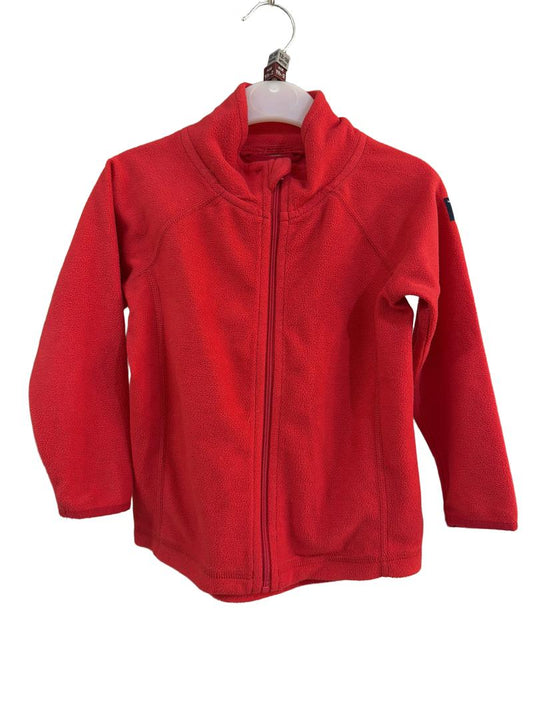 Preloved Polarn O. Pyret - Red Zip Fleece (12-18m, 18-24m)