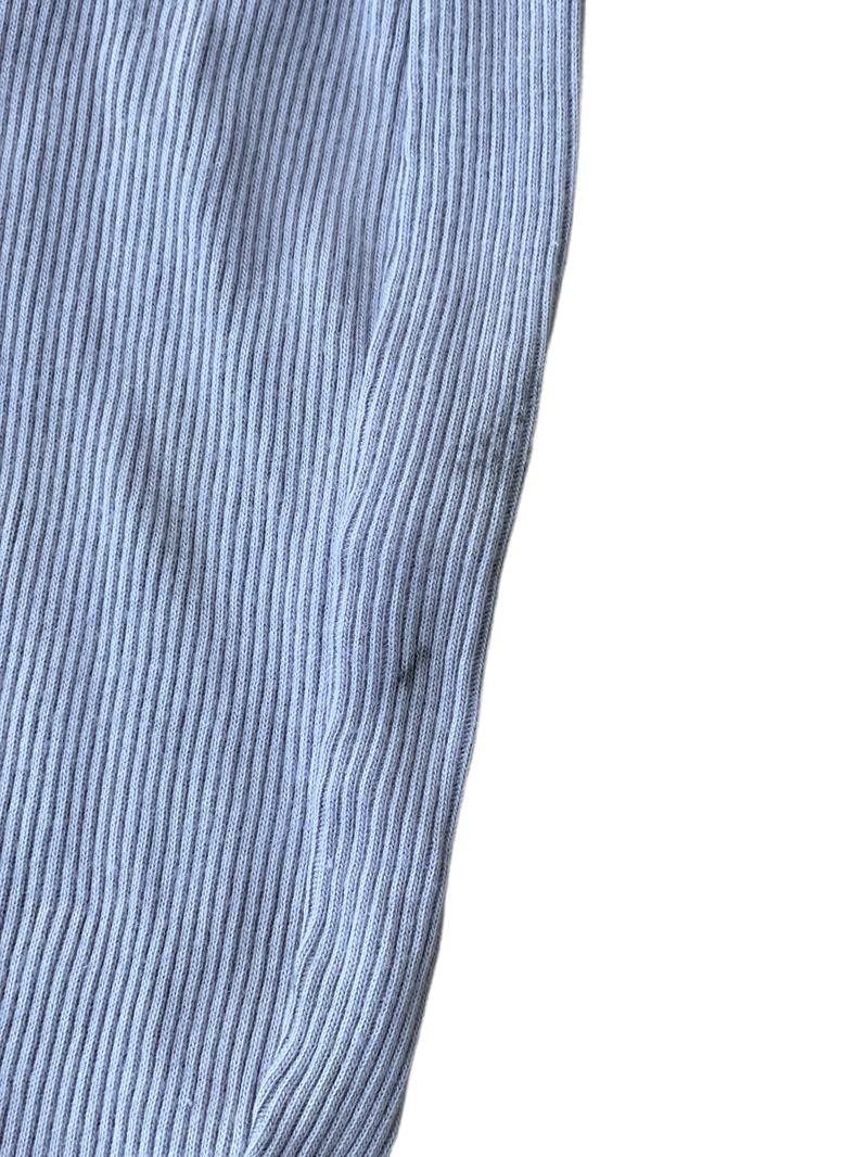 Preloved John Lewis - Purple Ribbed Top, Trousers, And Hat (0-3m) - Outfit