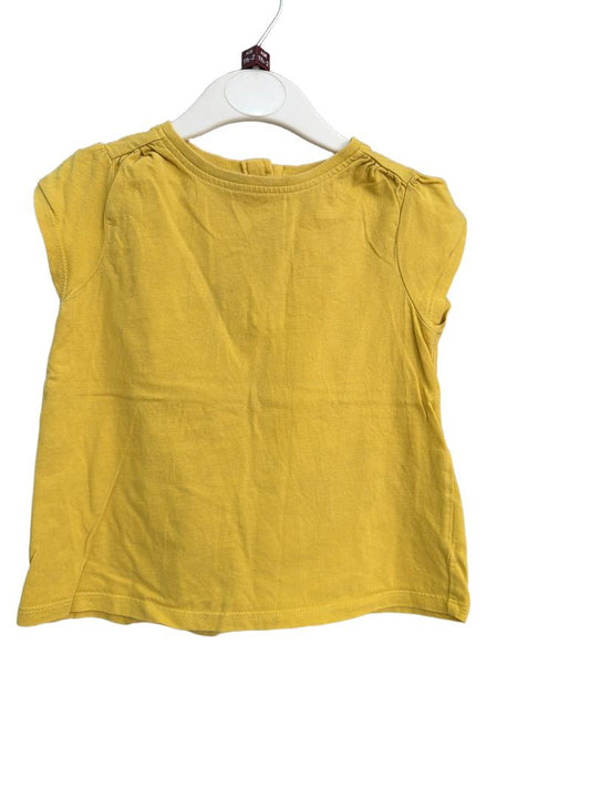 Preloved John Lewis - Yellow Short-sleeved T Shirt (18-24m)