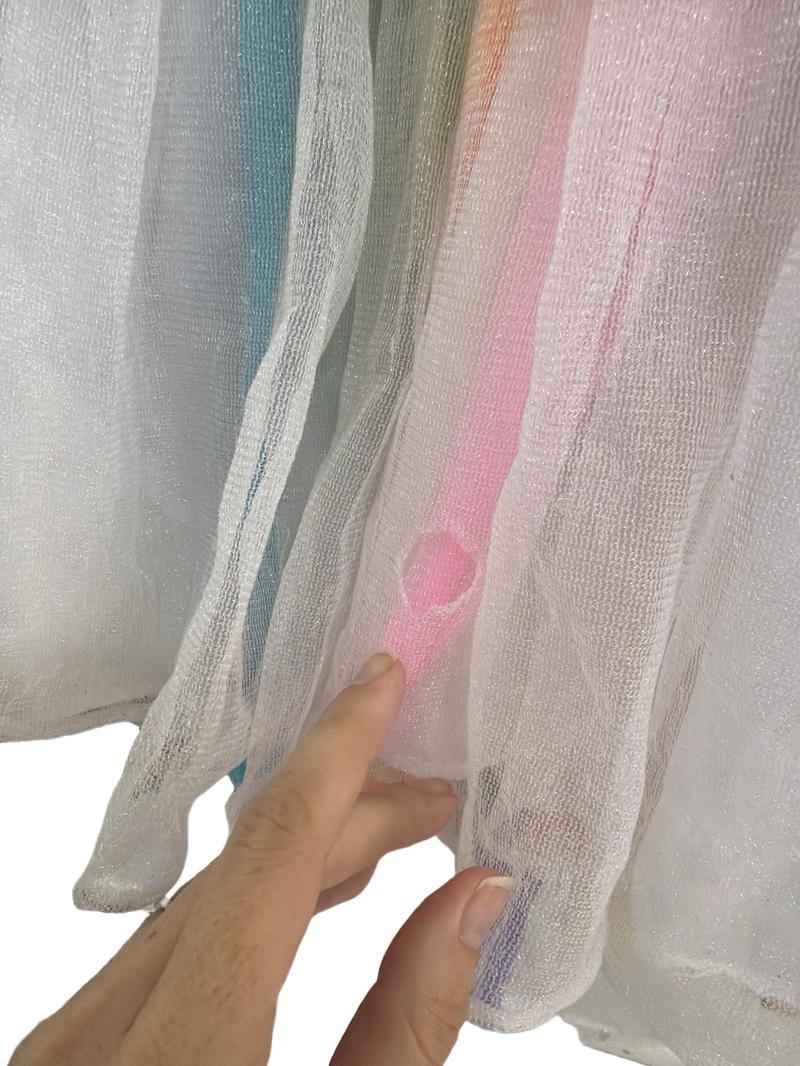 Preloved Unknown Brand - Rainbow Glitter Tulle Dress (6-7y, 7-8y)