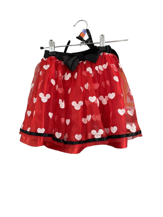 Preloved Sainbury's - Minnie Mouse Skirt And Ears (3-4y, 4-5y)