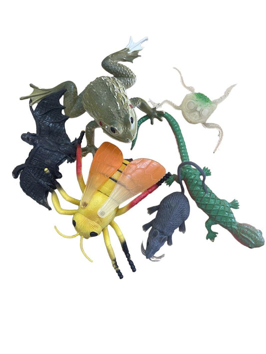 Preloved Toys - Assortment Animals/Insects. - Unknown Brand