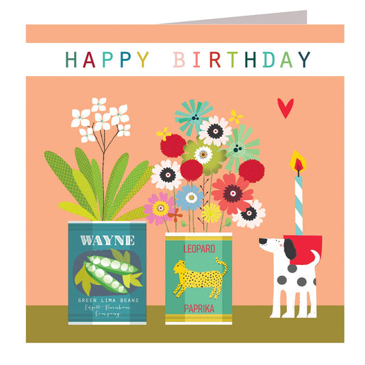 TC24 Happy Birthday Greetings Card