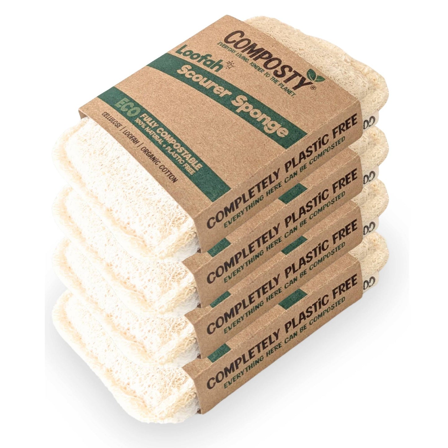 Loofah Scourer Eco Sponges (online only)