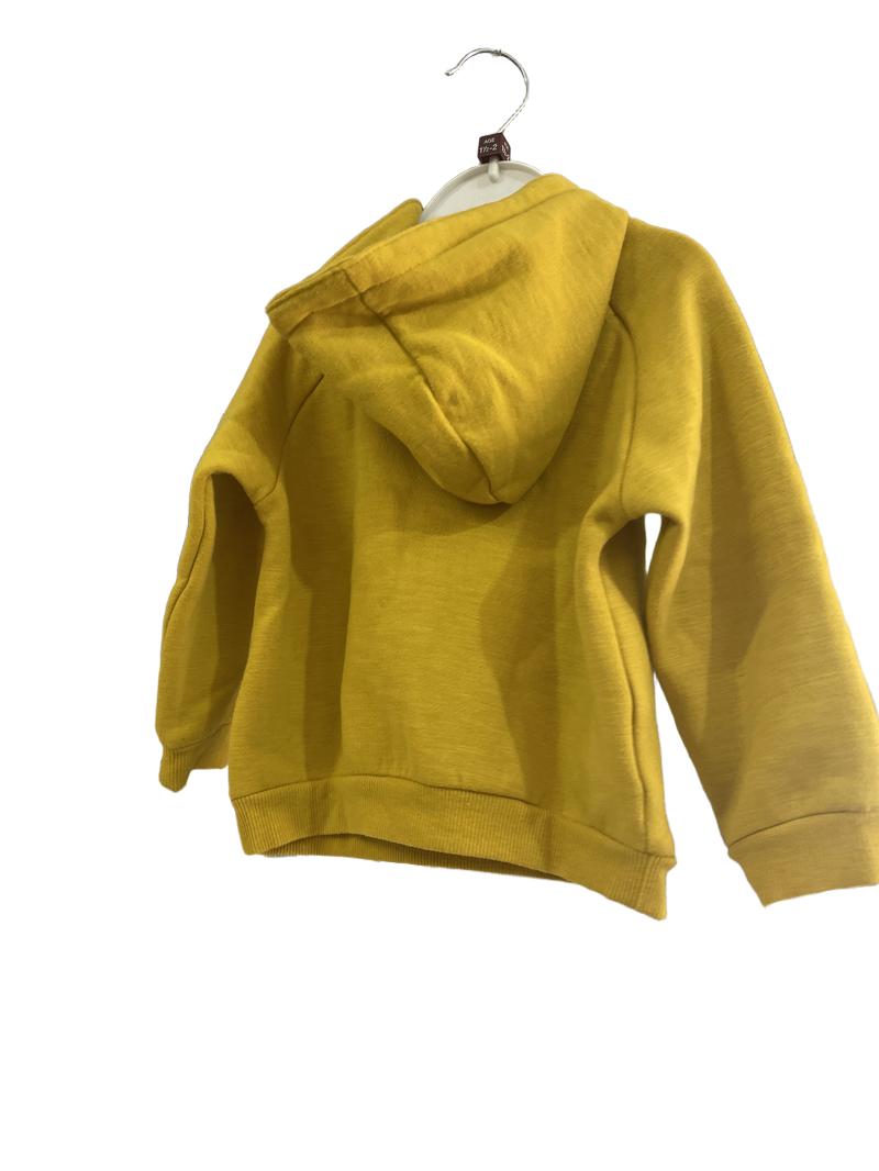 Preloved Mayoral - Yellow Robot, Droid Stuff Jumper/Hoodie. (18-24m)
