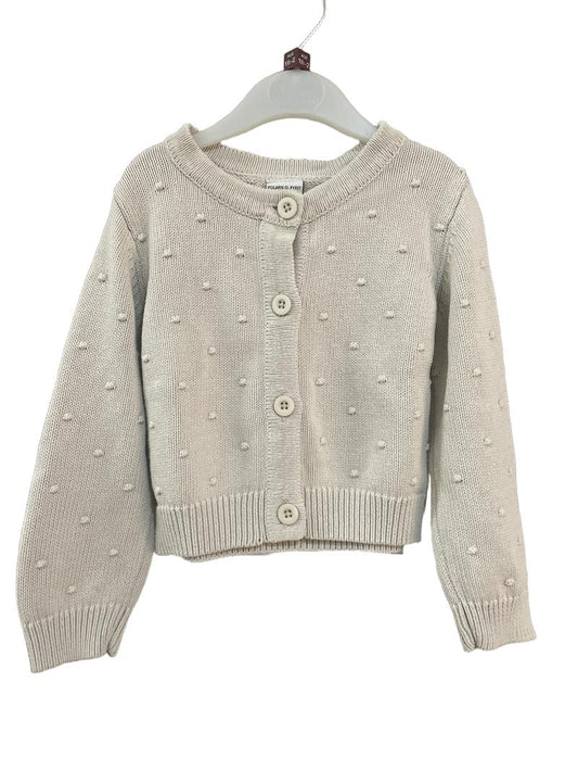 Preloved Polarn O. Pyret - Beige Cardigan (18-24m)