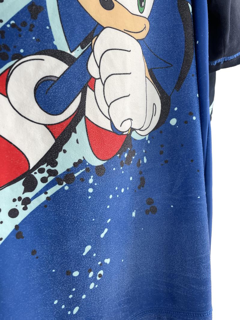 Preloved Next - Sonic Rashguard And Swim Shorts (11-12y)
