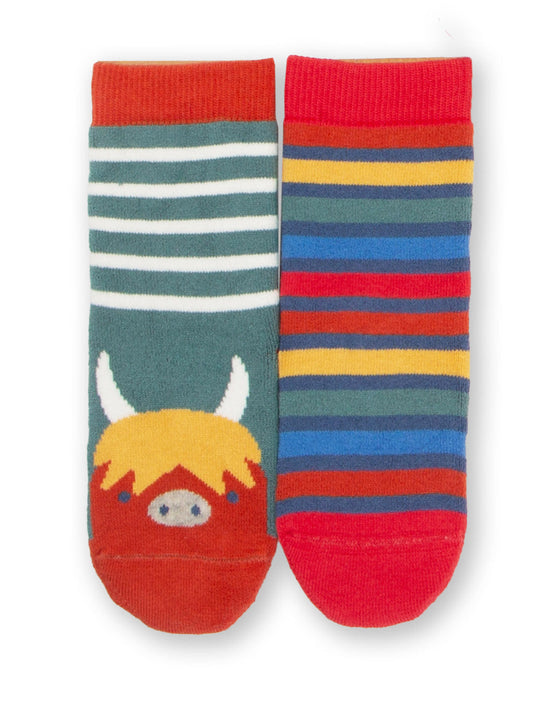 Kite Lunar Ox Grippy Socks
