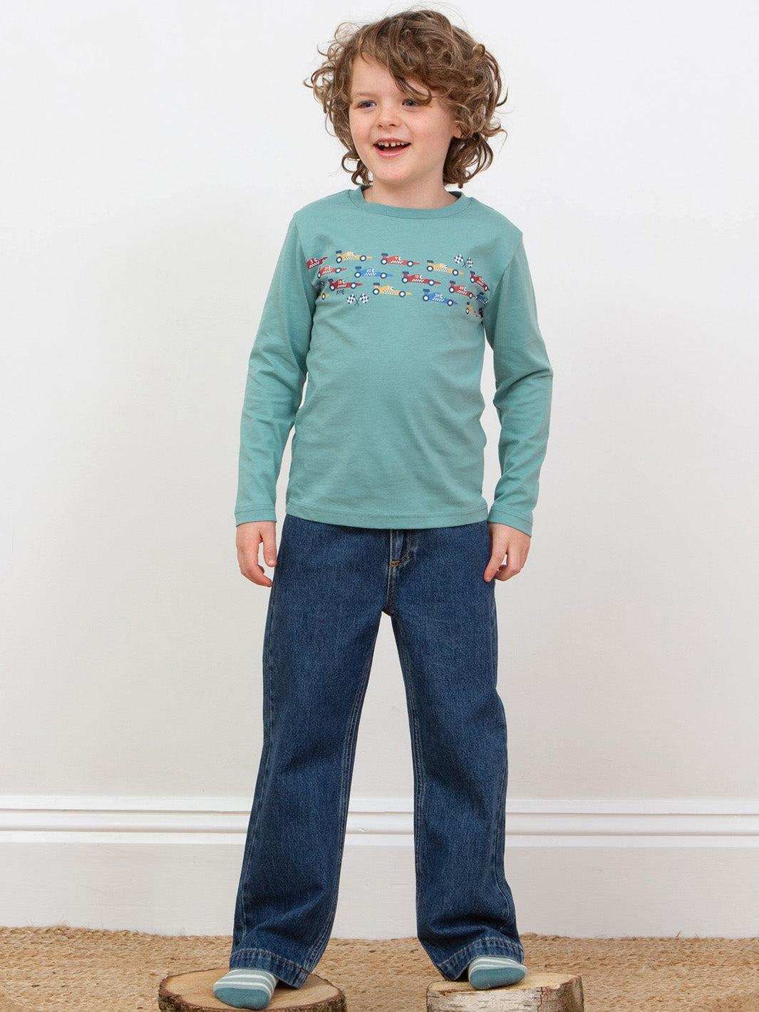 Kite Relaxed Dark-Wash Denim Jeans