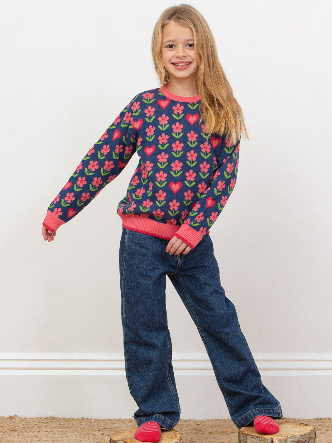Kite Relaxed Dark-Wash Denim Jeans