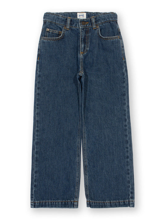 Kite Relaxed Dark-Wash Denim Jeans