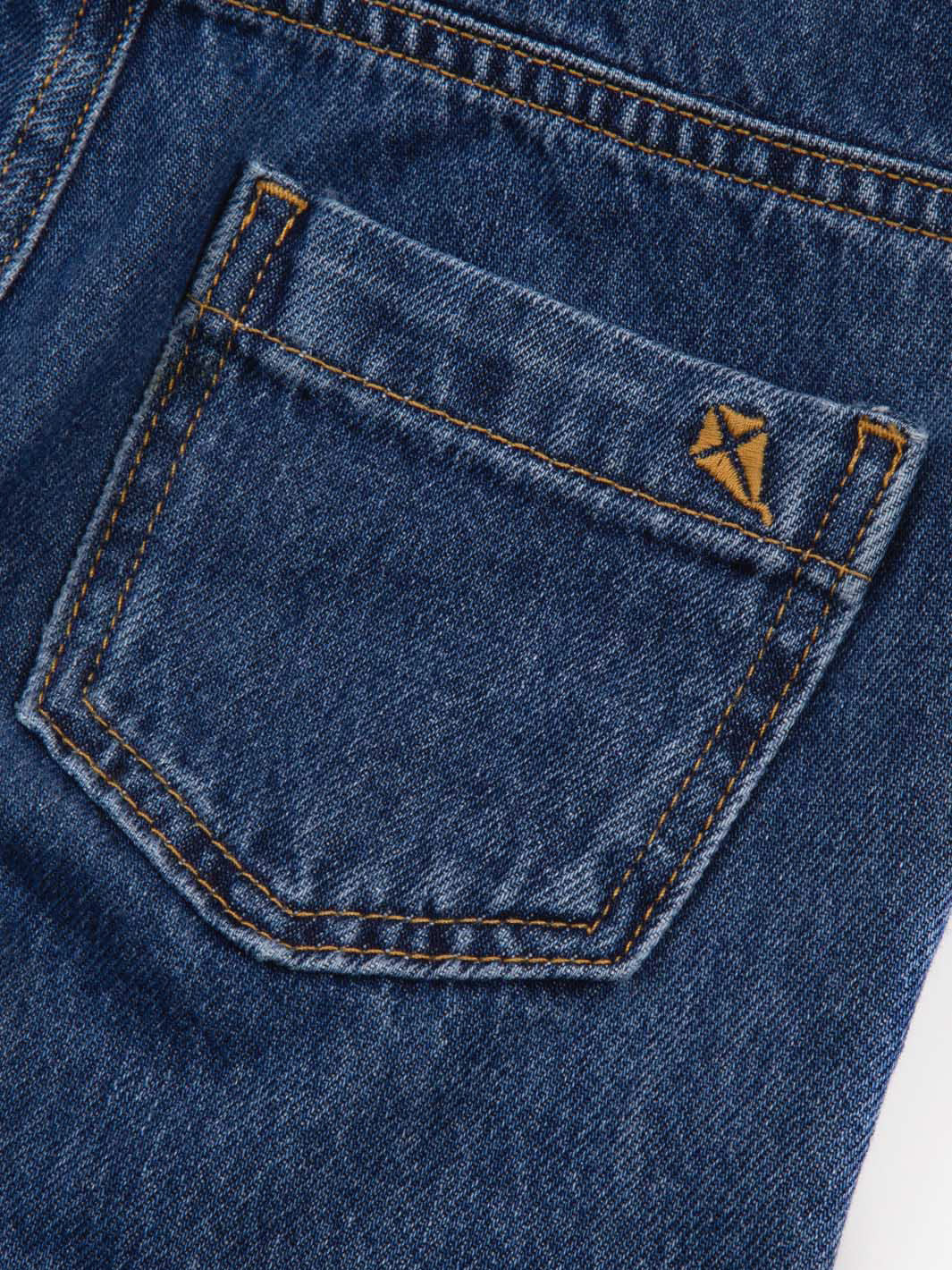 Kite Relaxed Dark-Wash Denim Jeans