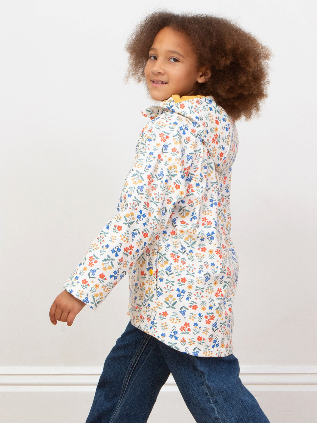 Kite Fairy Flowers Splash Coat
