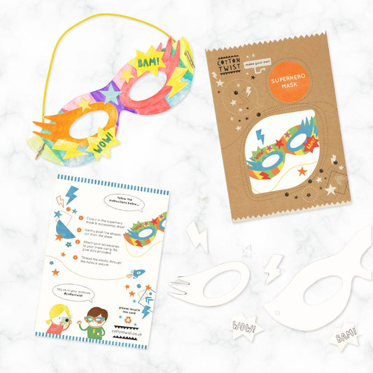 Make Your Own Superhero Mask