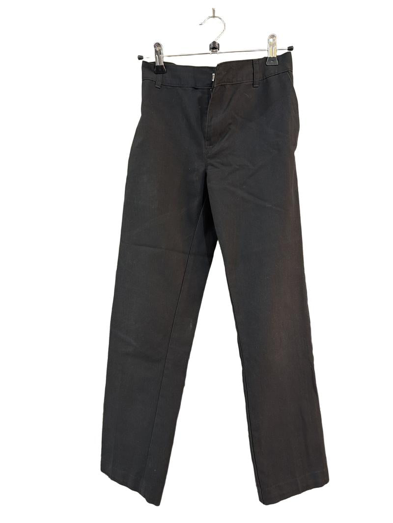 Preloved Marks & Spencer - Black School Uniform Trousers. (11-12y)
