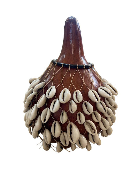 Preloved Toys - Shell Gourd Noisemaker Percussion Instrument (shekere) - Unknown Brand