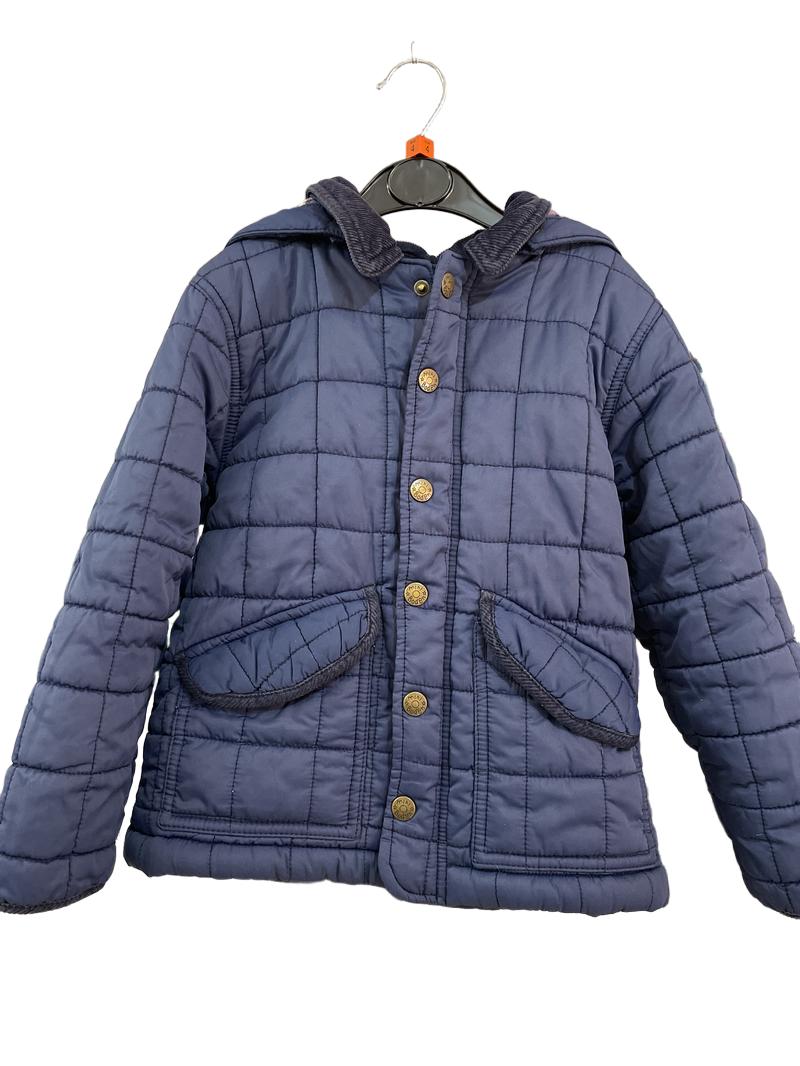 Preloved Mini Boden - Navy Quilted Jacket (4-5y)