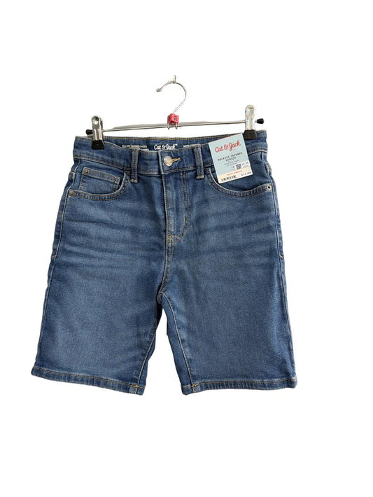 Preloved Target - Blue Jean Shorts, Relaxed Tapered, NEW With Tags (10-11y)