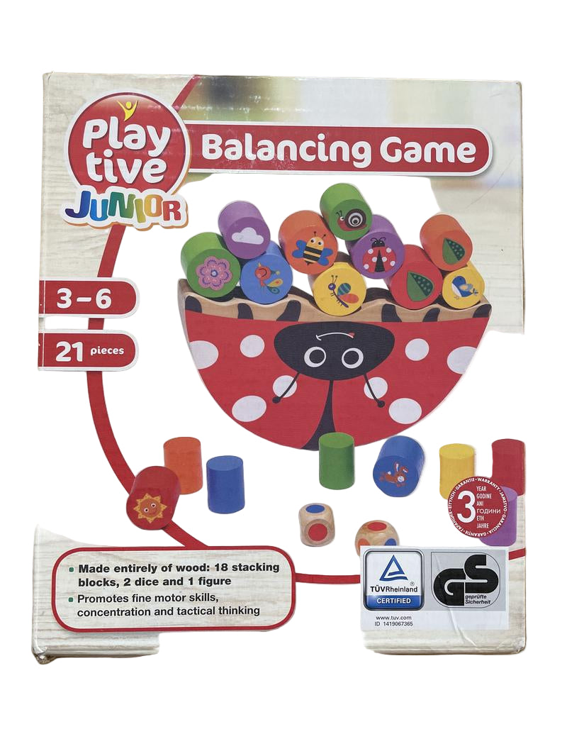 Preloved Toys - Ladybird Garden Wooden Balancing Game - Playtive