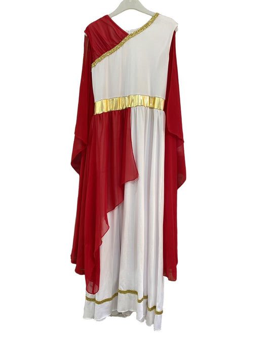 Preloved IEFiEL - Greek Woman Goddess Toga Costume (11-12y, 10-11y, 12-13y)