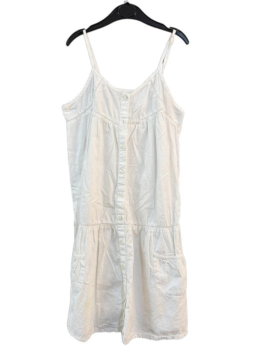 Preloved La Redoute - White Strappy Cotton Top, 152 Cm (12-13y)