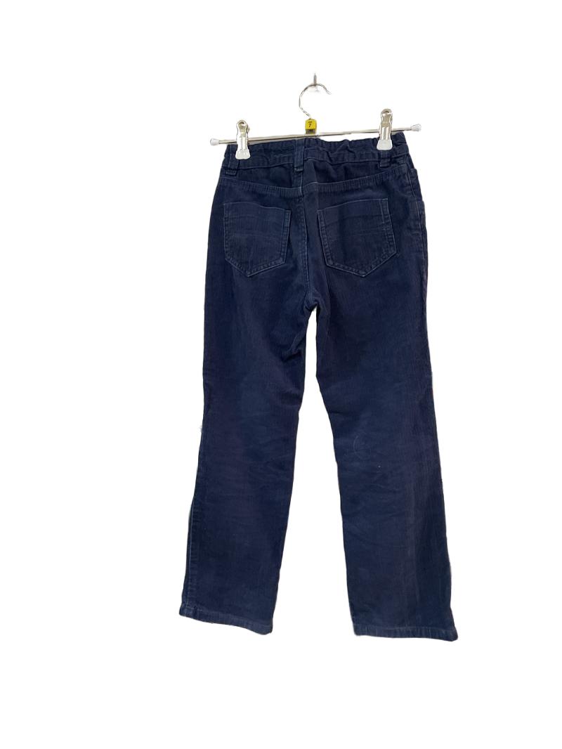 Preloved John Lewis - Navy Corduroy Trousers (7-8y)