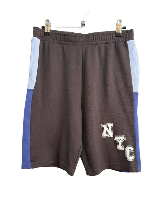 Preloved Marks & Spencer - Gray Mesh NYC Athletic Shorts (12-13y)