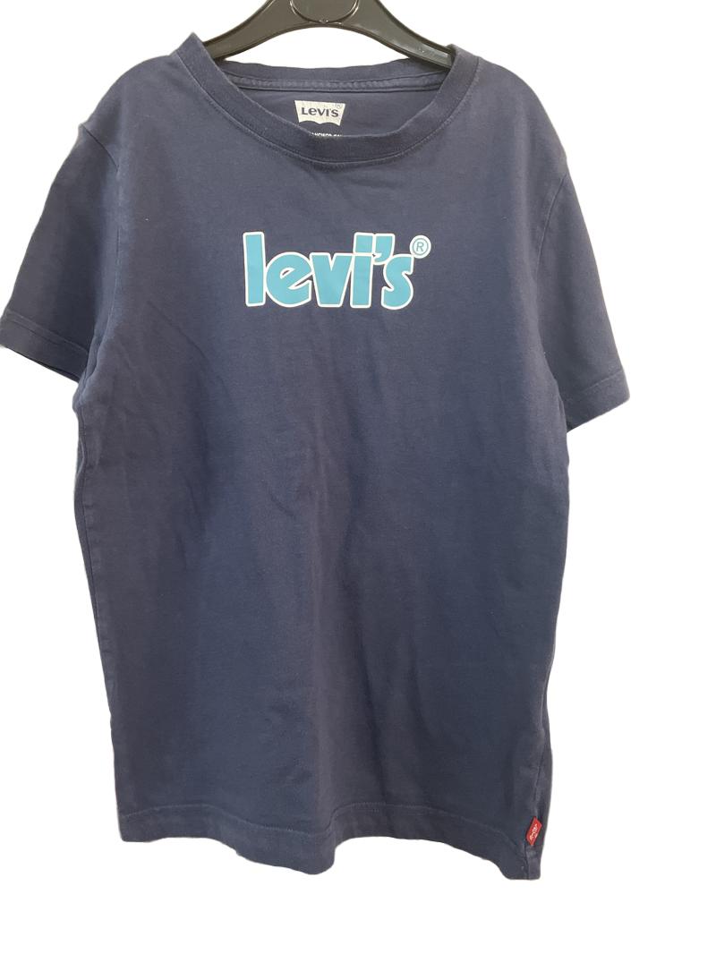 Preloved Levi's - Blue Levi's T Shirt (10-11y)