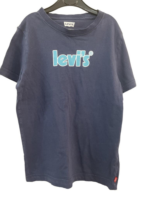 Preloved Levi's - Blue Levi's T Shirt (10-11y)