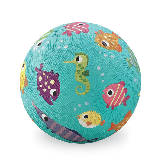 Crocodile Creek Fish Playball – 5 Inch Kids Playground Ball