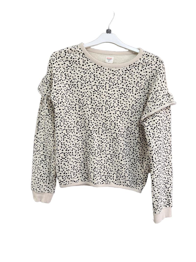 Preloved John Lewis - White And Black Spots Jumper (12-13y)