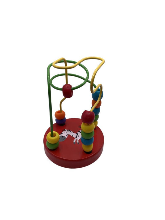 Preloved Mini Wire Bead Maze Toy - Unknown Brand