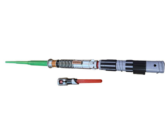 Preloved Toys - Star Wars Double Sided Green Light Saber Forge - Hasbro