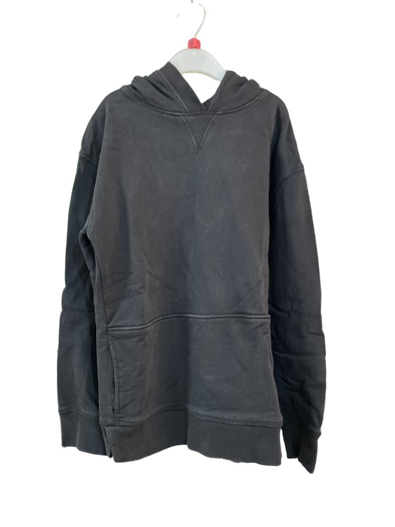 Preloved John Lewis - Black Hoodie Sweatshirt (10-11y)