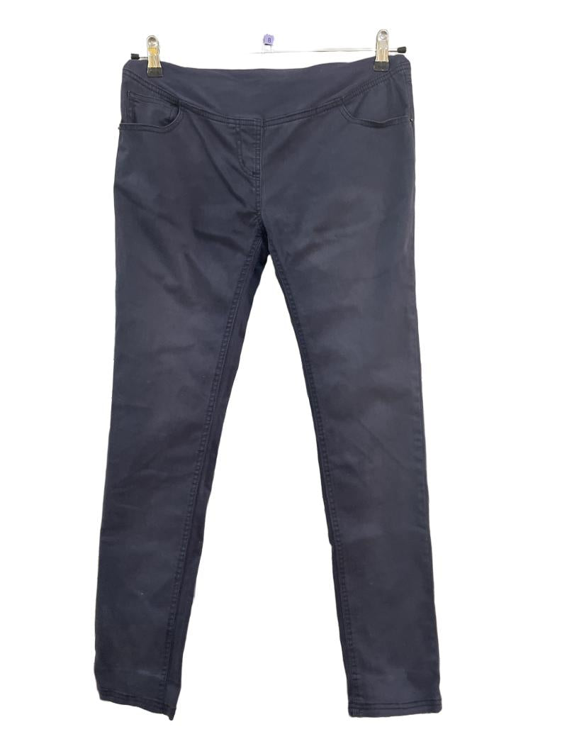 Preloved Jojo Maman Bebe - Navy Over-bump Maternity Trousers (8)