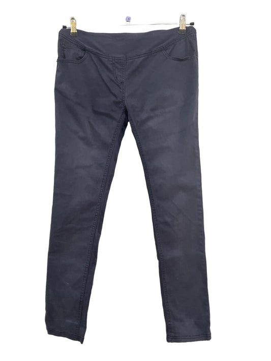 Preloved Jojo Maman Bebe - Navy Over-bump Maternity Trousers (8)