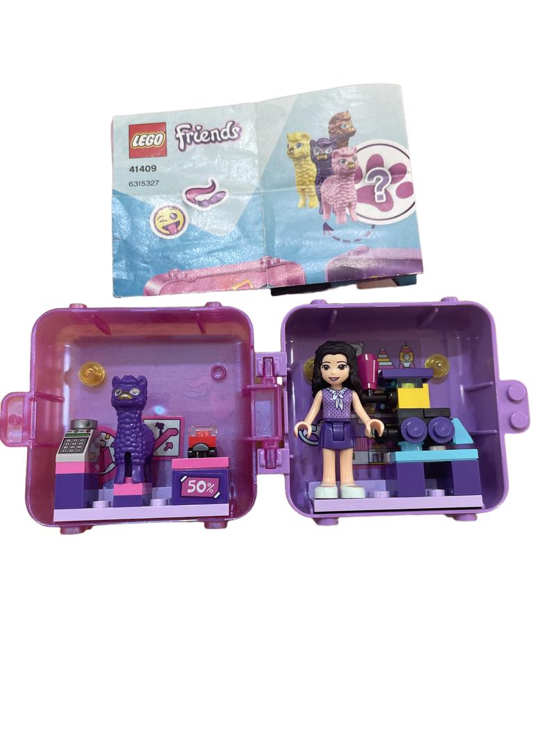 Preloved Toys - Lego Friends Purple Cube Emma. - Lego