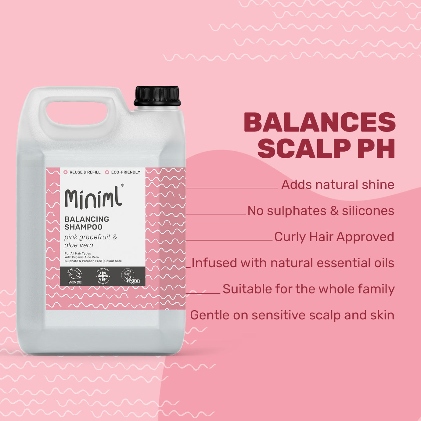 Miniml Shampoo REFILL (per 10 ml)