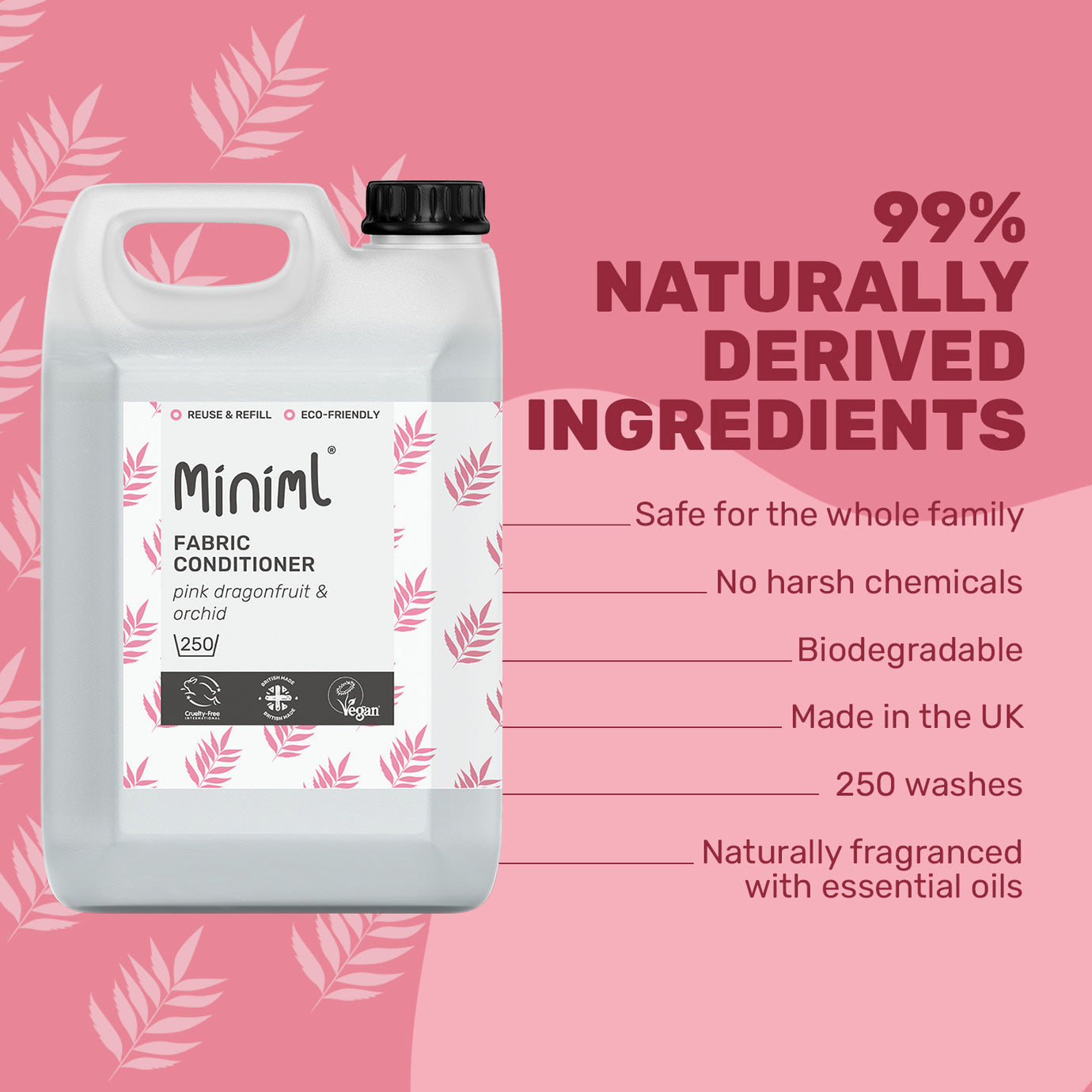 Miniml Fabric Conditioner - REFILL (per 10 ml)