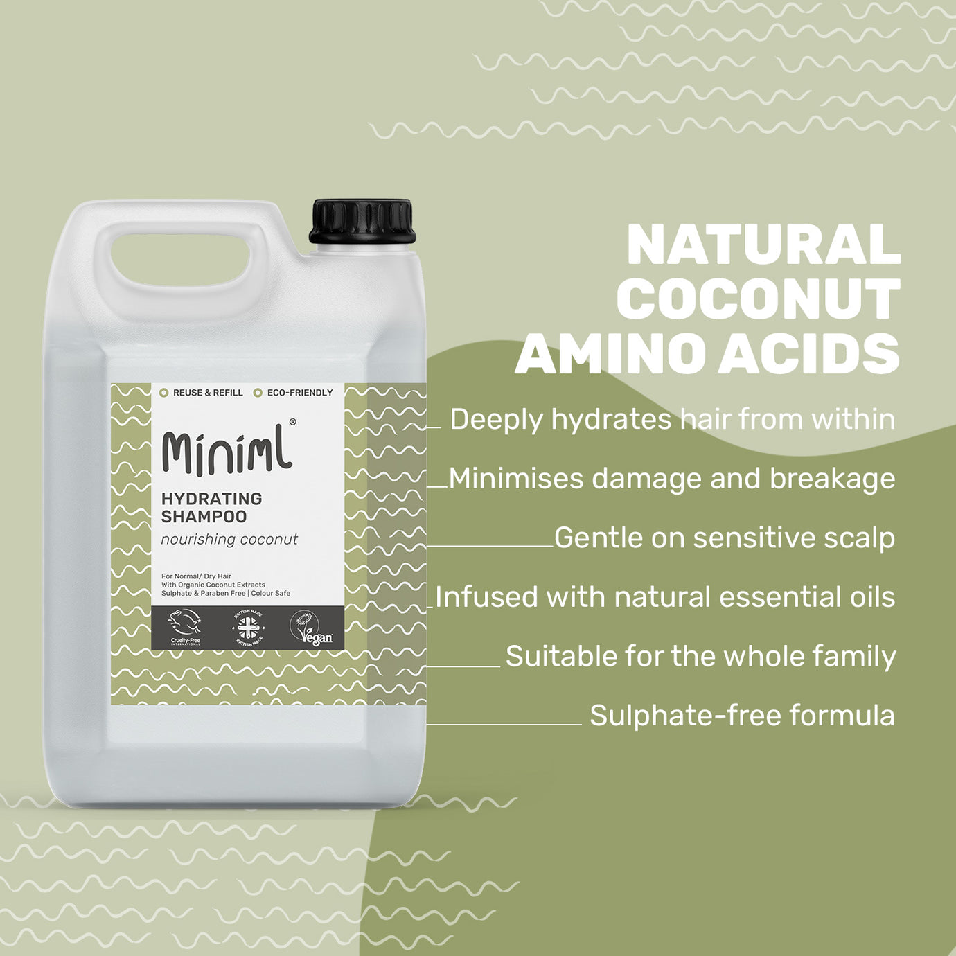 Miniml Shampoo REFILL (per 10 ml)