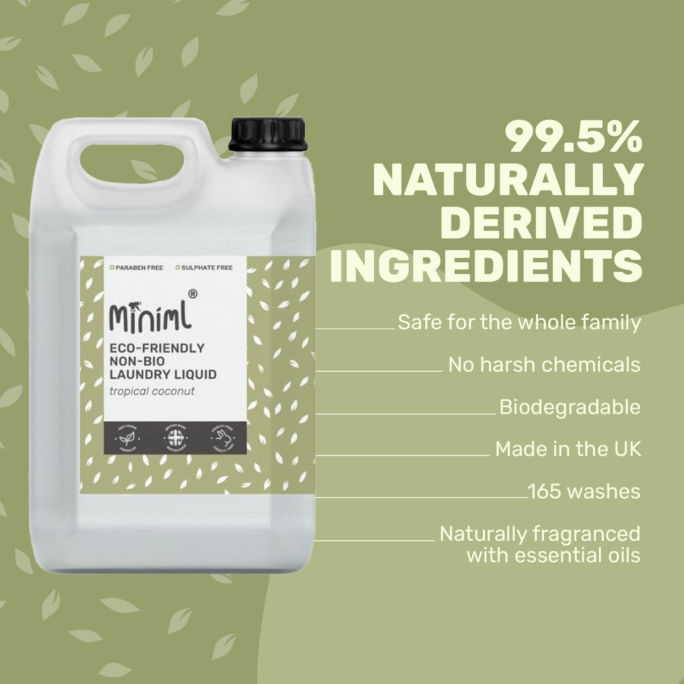 Miniml Laundry Liquid - REFILL (per 10 ml)