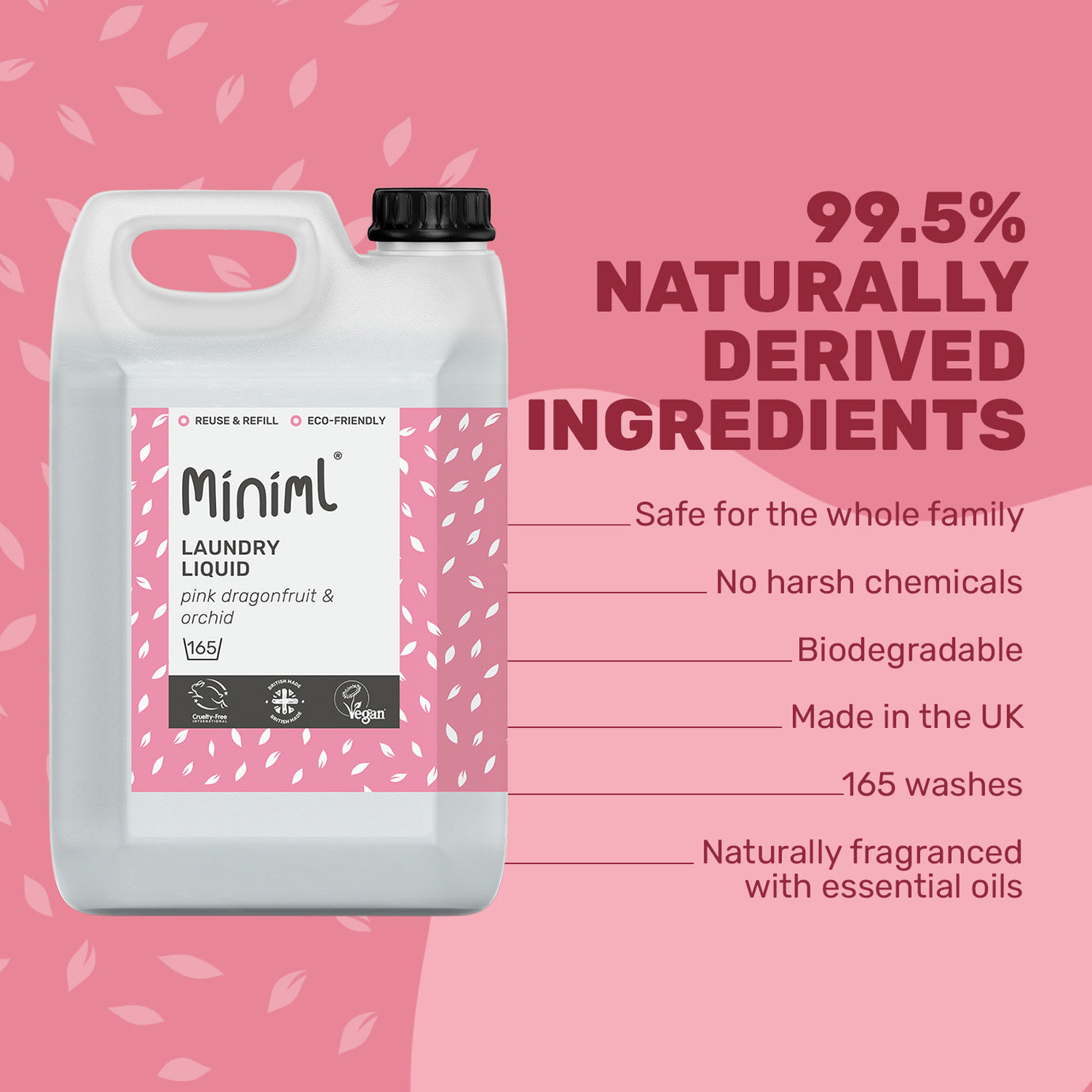 Miniml Laundry Liquid - REFILL (per 10 ml)