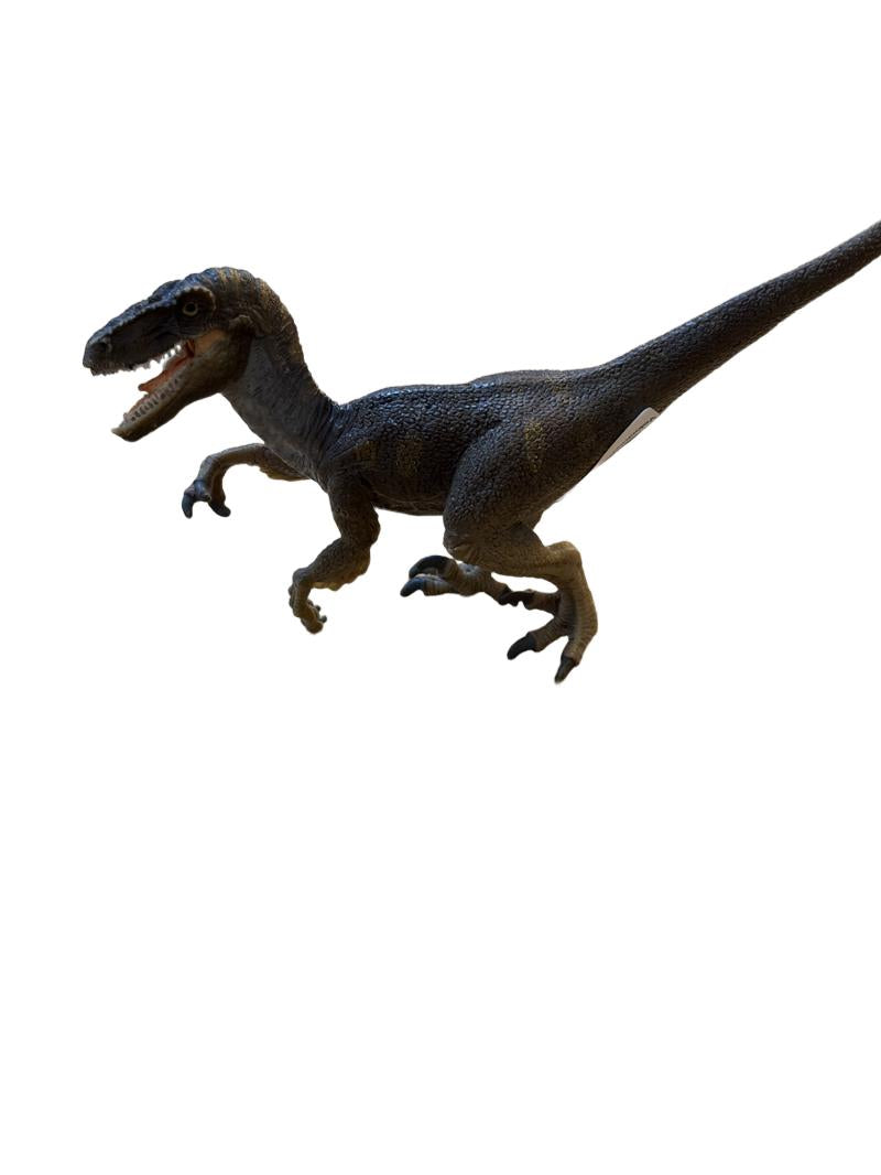Preloved Toys - Brown Velociraptor Dinosaur - Schleich