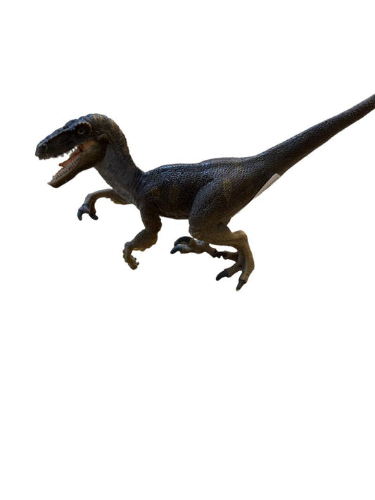 Preloved Toys - Brown Velociraptor Dinosaur - Schleich