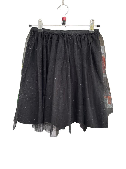Preloved H&M - Black Glitter Tulle Skirt (10-11y, 11-12y)