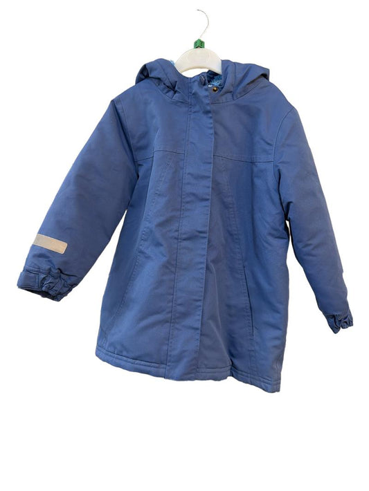 Preloved Kite - Blue Fleece-lined GO Coat (5-6y)