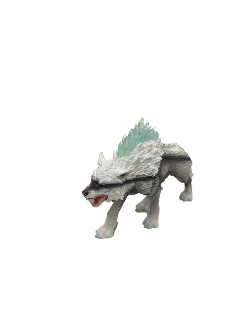 Preloved Toys - Eldrador Ice Wolf Figurine - Schleich