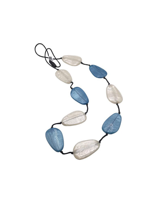 Preloved Unknown Brand - Blue And White Teether Necklace Chewelry
