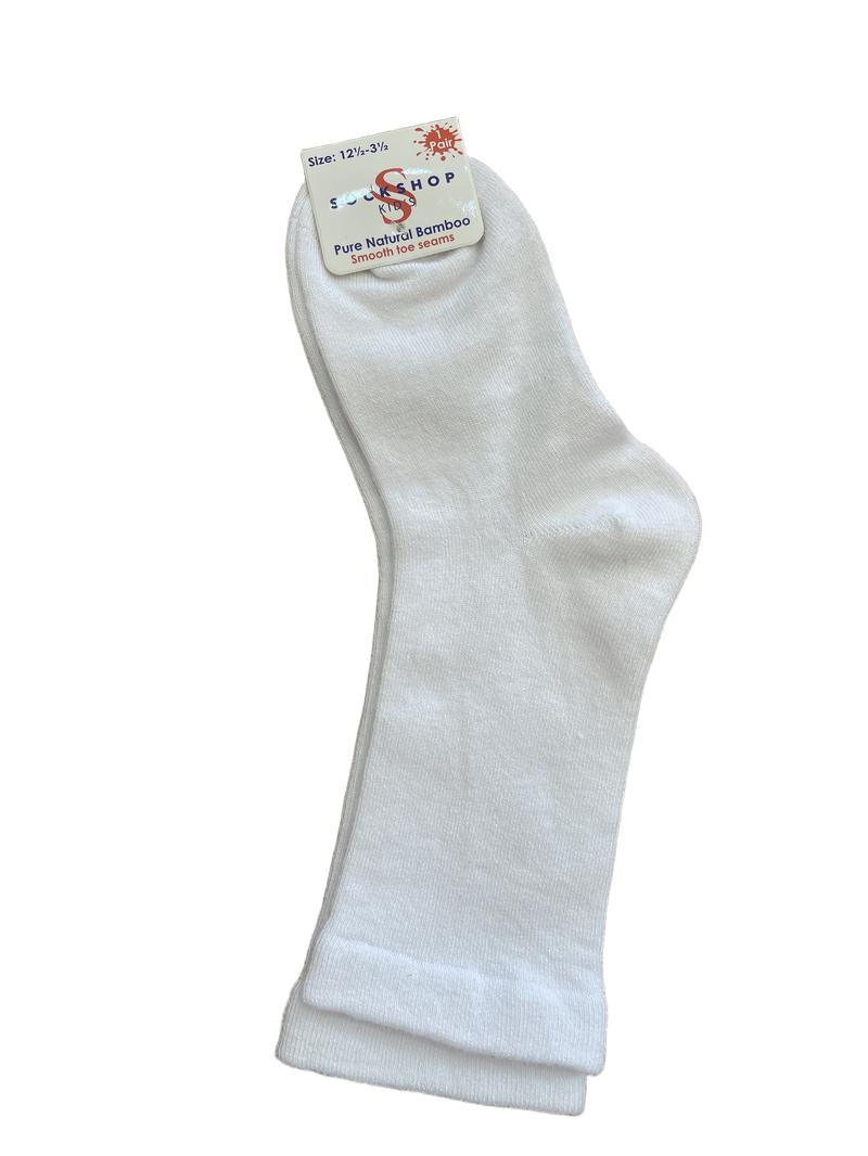 Preloved Sock Shop Kids - White Socks, NEW In Packaging, 12.5-3.5 UK (12.5 UK, 1 UK, 1.5 UK, 2 UK, 2.5 UK, 3 UK, 3.5 UK)