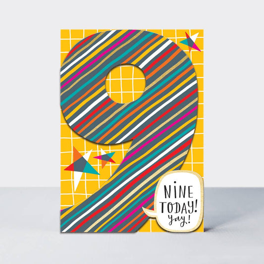Ditto - Age 9 Boy Birthday Card